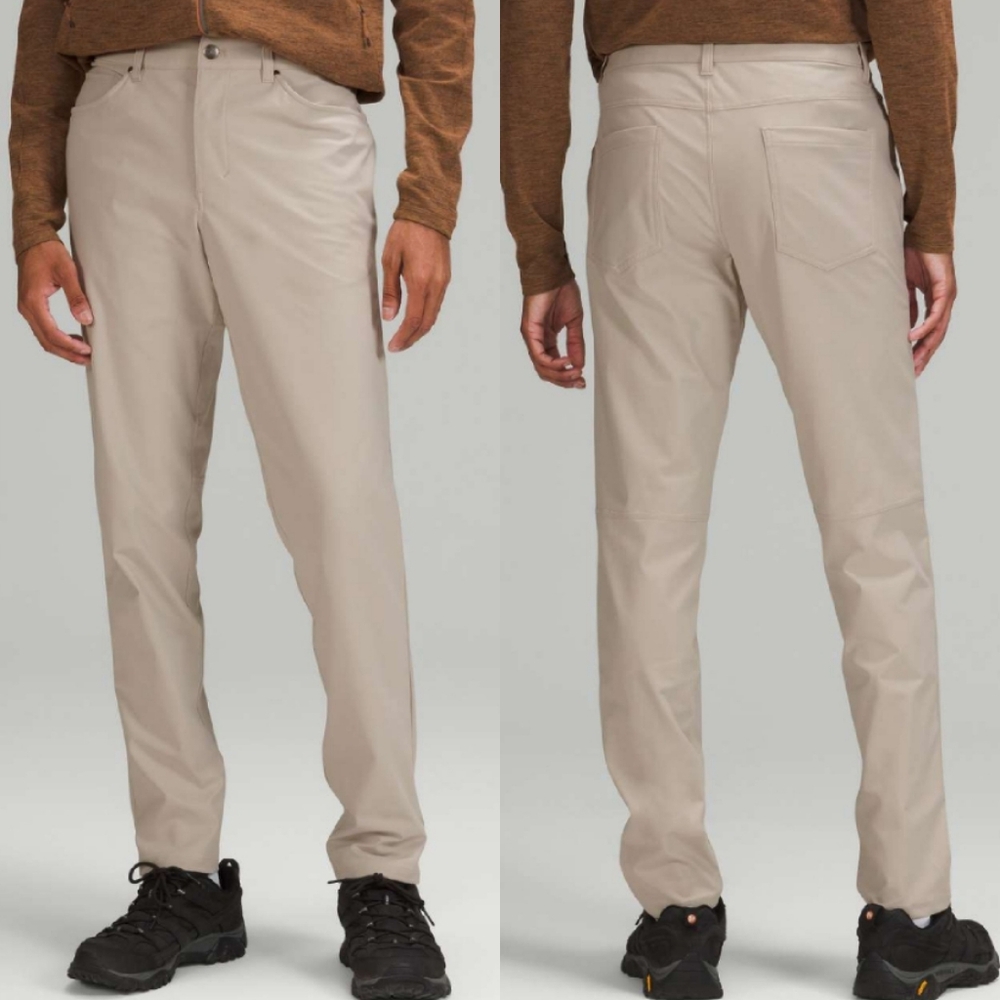 Lululemon ABC Slim-Fit Pant 32" Warpstreme Khaki 28
